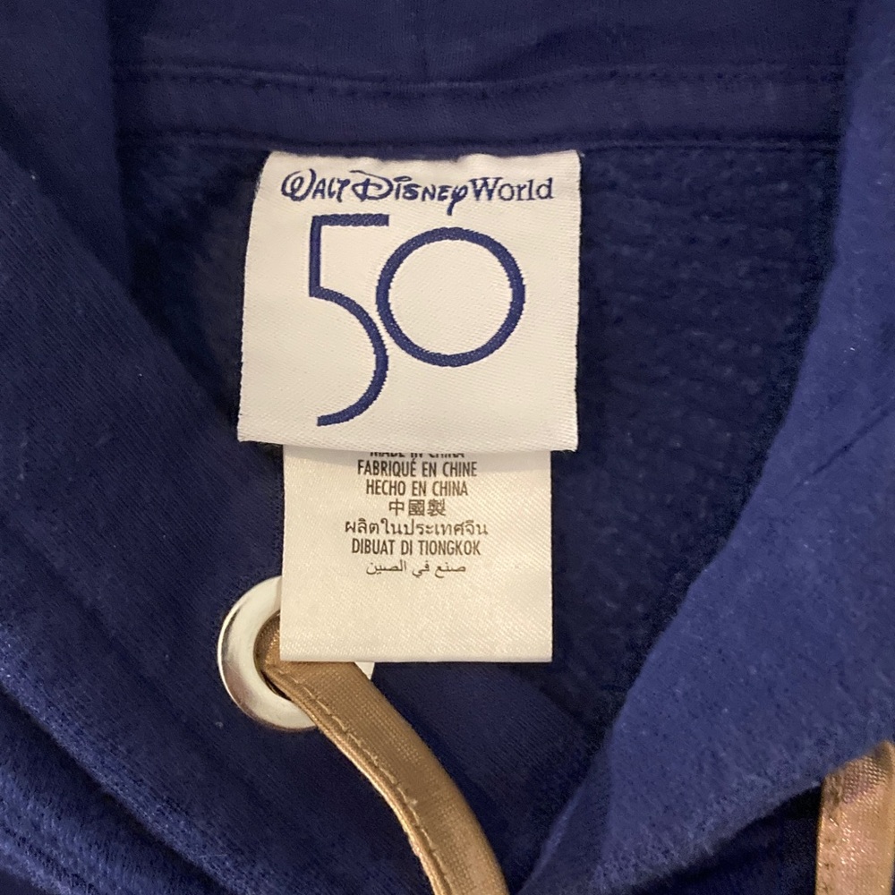 Disney 50th Anniversary Blue Hoodie